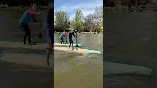 SUP Race workout #sup #standuppaddle #paddlesurf #gymmotivation #gymlover #training #workout