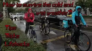 A Courier's Winter - Tips & Tricks & Life Hacks for winter (city) riding