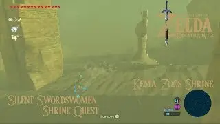 Zelda BoTW Silent Swordswomen Shrine Quest Kema Zoos Shrine