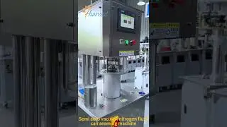 Semi Automatic Vacuum Nitrogen Flushing Can Seaming Machine , Can Closing Machine ,Can Seamer (2025)