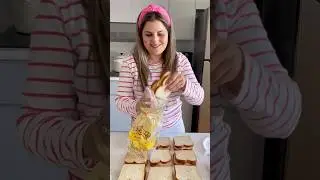 💡SCHOOL LUNCH HACK: Meal Prep Sandwiches for the WHOLE WEEK! #momhacks#schoolunch #hacks #recipe