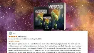 Author reacts to book review. #bookreview #scifi #indieauthor #kdp #lulu #mystery 