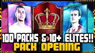 FIFA MOBILE 18 S2 50 PREMIUM PACKS & 50 ALL-PRO PACKS!! INSANE PACK OPENING 10 ELITES & 87 ELITE
