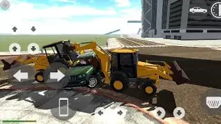 Two jcb and 1 car in Indian bike driving 3D #trending #gaming #viral#viralvideo #indianbikedriving3D