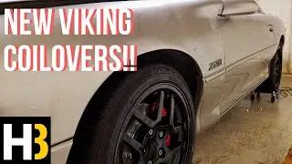 My Camaro Gets a Set of Viking Front Coilovers!!