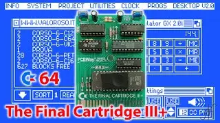 Tutorial montaggio The Final Cartridge III+, programmazione EPROM con TL866II Plus