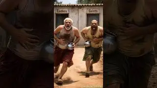 Village Toilet Chaos! Modi Aur Amit Ki Hilarious Race 🏃&zwj;♂️🤣 #shorts #funnyshorts #viral #trending