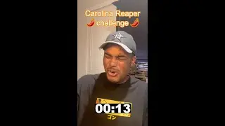 Carolina Reaper challenge (GONE HILARIOUSLY WRONG)