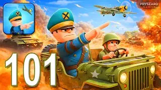 Army Commander - Gameplay Walkthrough Part 101 - Soldiers Army Commander Fight (iOS, Android)
