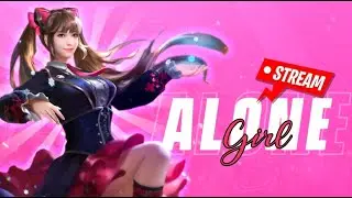Alone Girl Gaming 🤯 Br Rank Push For Top 1 Telugugirl Livestreame #alonegirl #live