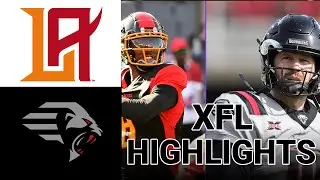 LA Wildcats vs NY Guardians FULL GAME Highlights | XFL Week 4