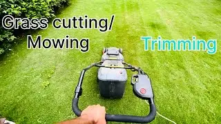 How to CUT,MOW & Trim your grass