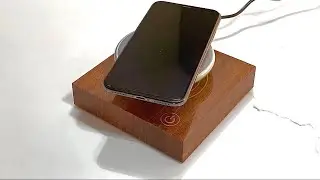 Levitating Wireless Charger | No Gravity Charger | First Prototype Presentation by Rem Vasilenko