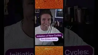 🌞 Initiation of New Cycles: Sun Enters Aries #Shorts #Astrology