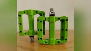 Nylon Fiber Bicycle Pedals 9/16 Inch Bearing Anti-slip Plastic MTB Bike Pedals Lightweight Pedals
