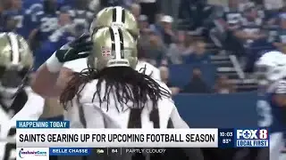 Saints training camp begins