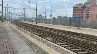 Treni mattutini alla stazione di Pescara Tribunale (Transiti)