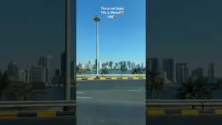 Beautiful Sharjah😍 #view #travel #dubai #uae #blogger #vlog #blog #influencer #beautiful #indian