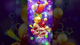 Dream gold neon new year gift