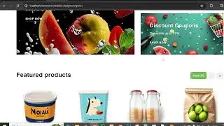 FREE ORGANIC STORE WESITE DESIGN | Free source code | HTML, CSS, JS & BOOTSRAP