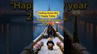 He celebrated New Year ALONE...🎆👏🥺|#shorts #shortsfeed #happy #emotional #viral #trending #alone #ai