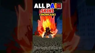 ALL PAIN SKINS SHOWCASE ON BLOX FRUITS UPDATE 27 | #Shorts #bloxfruits #roblox #onepiece
