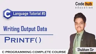 Printf( ) Function in C  || Conversion Specification in C || C Language Tutorial For Beginners