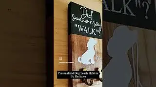Personalized Dog Leash Holders by Radiance India