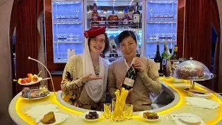 Emirates A380 Onboard Lounge Bar Experience | Business Class