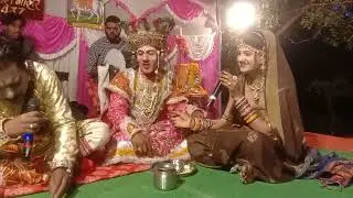 हरी भाई, तेजाजी मंडल पलवाड़ा, राजल बहन भोजन जीमाते  हुए तेजाजी महाराज को ग्राम अनारद में,7808085437