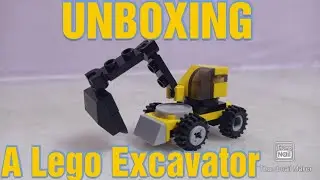 UNBOXING A Mini Lego Excavator! | JustSimeon