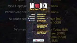 MI vs KKR Preview &ndash; Pitch, Star Players & Match Insights