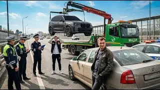 Мажор на BMW решил проучить «учителя» на дороге. Видеорегистратор заснял, как он сам лишил себя прав
