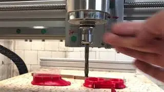 Manual Toolchange on Jianken JGL80/2.2 ATC spindle