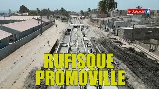 PROMOVILLES Rufisque/Canal de l'ouest: Les travaux prennent forme au bénéfice des rufisquois...