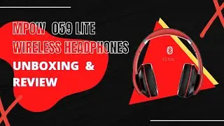 MPOW LITE Wireless Headphone Review & Unboxing