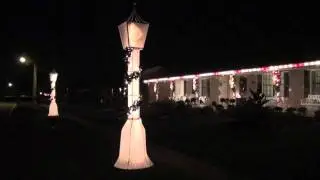 CANDY CANE LANE STREET ORNAMENTS