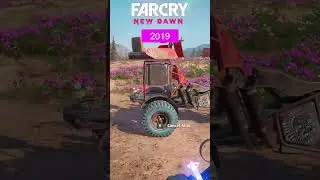 Bow Shooting on Tire Physics - Far Cry 3 Vs Far Cry 4 Vs Far Cry 5 Vs Far Cry New Dawn Vs Far Cry 6