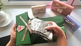Origami Gift Wrapping * Paper Gift Bag (Pouch)- Easy DIY Crafts * I. Sasaki