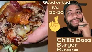 Is this Burger GOOD or NO ? Chilli&rsquo;s Bar & Grill Boss Burger 🍔|Food Review|