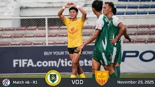 M46 VOD -- PHILIPPINE ARMY FC VS MANILA DIGGER FC || PFL 2025-2026