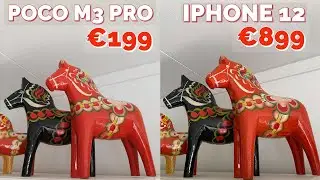 POCO M3 Pro vs iPhone 12 Camera Comparison