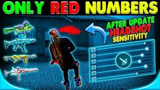 2024 New UMP, MP40, MP5, Thompson Sensitivity For Headshots || After Update Headshot Settings ff