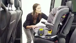 Chicco MyFit Harness+Booster  Installing with a seatbelt + Top Tether