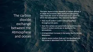 Human impact on the environment through Carbon emissions