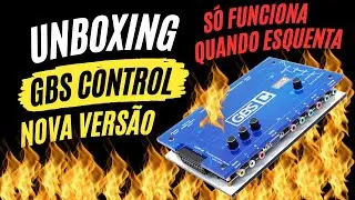 Unboxing GBS Control + Testes Monitor VGA e HDMI