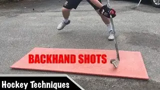 Backhand Shots: Off Ice Shooting Drills