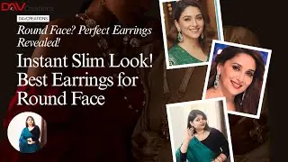 Round Face? Perfect Earrings That Change Your Look!