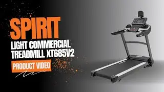 Spirit Light Commercial Treadmill XT685V2
