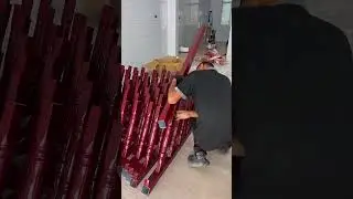 Aluminum Alloy Handrail Staircase HomeDecoration Rural Self Building House